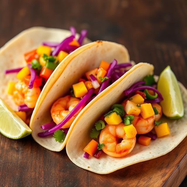 Mango Shrimp Taco